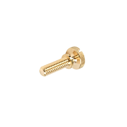 Screw,1/4-20 Knurl Thumb Brass